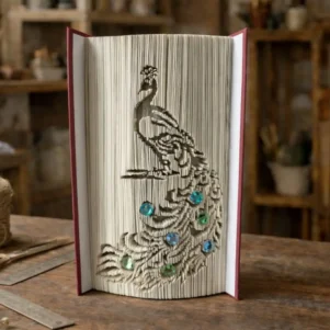 Livre plié- Majesté Émeraude