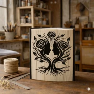 Patron – Arbre de vie roses