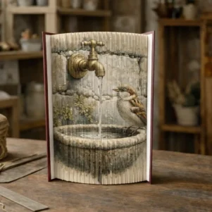 Moineau à la Fontaine - Patron